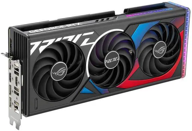 Alt view image 2 of 7 - ASUS ROG Strix NVIDIA GeForce RTX 4070 Ti Gaming Graphics Card (PCIe 4.0, 12GB GDDR6X, HDMI 2.1a, DisplayPort 1.4a) ROG-STRIX-RTX4070TI-12G-GAMING