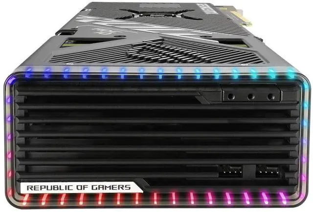 Alt view image 5 of 7 - ASUS ROG Strix NVIDIA GeForce RTX 4070 Ti Gaming Graphics Card (PCIe 4.0, 12GB GDDR6X, HDMI 2.1a, DisplayPort 1.4a) ROG-STRIX-RTX4070TI-12G-GAMING