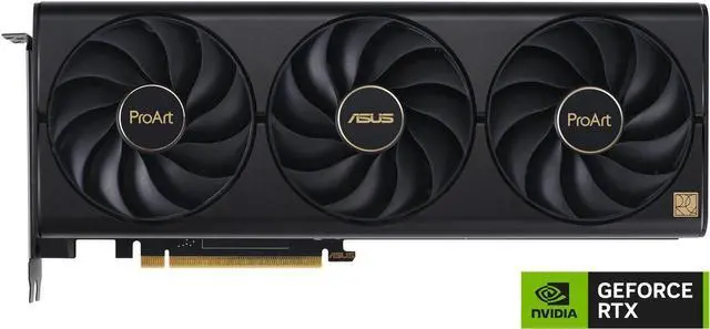 Alt view image 2 of 7 - ASUS ProArt GeForce RTX 4070 Ti SUPER OC Edition Graphics Card (PCIe 4.0, 16GB GDDR6X, DLSS 3, HDMI 2.1a, DisplayPort 1.4a) PROART-RTX4070TIS-O16G