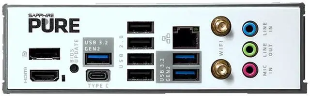 Alt view image 4 of 7 - SAPPHIRE Tech PURE B650M WIFI AM5 Motherboard ,Desktop Motherboard, DDR5 7600+ OC, PCIe 5.0 M.2, 10+2+1 Phase VRM, Wi-Fi 6 & Bluetooth 5.2 | AMD Ryzen 7000/8000/9000 Ready