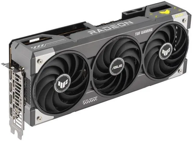 Alt view image 3 of 7 - ASUS TUF Gaming Radeon RX 9070 XT 16GB 256-Bit GDDR6 PCI Express 5.0 RDNA 4 Graphics Card TUF-RX9070XT-O16G-GAMING