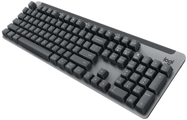 Alt view image 3 of 7 - Logitech Mouse & Key Set, K865 Bluetooth Keyboard + G309 Silent Mouse (Black) - Wireless Combo with USB-C Charging, 3-Device Connectivity