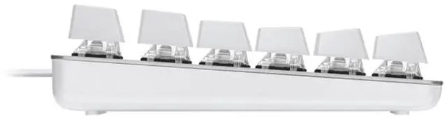 Alt view image 3 of 7 - Logitech Mouse & Key Set, K835 Compact Mechanical Keyboard (White) & G102 Lightsync Mouse (White) - Wired Gaming Combo, Tactile Feedback, 6 Programmable Buttons