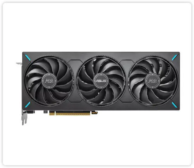 Alt view image 2 of 7 - ASUS ATS Radeon RX 907016GB 256-Bit GDDR6 PCI Express 5.0 RDNA 4 Graphics Card ATS-RX9070GRE-O12G