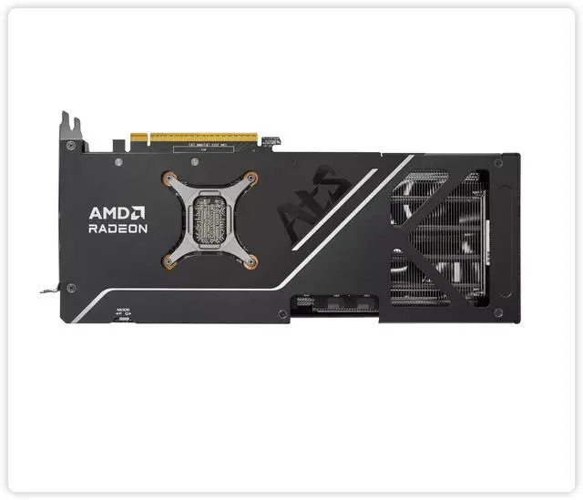 Alt view image 4 of 7 - ASUS ATS Radeon RX 907016GB 256-Bit GDDR6 PCI Express 5.0 RDNA 4 Graphics Card ATS-RX9070GRE-O12G