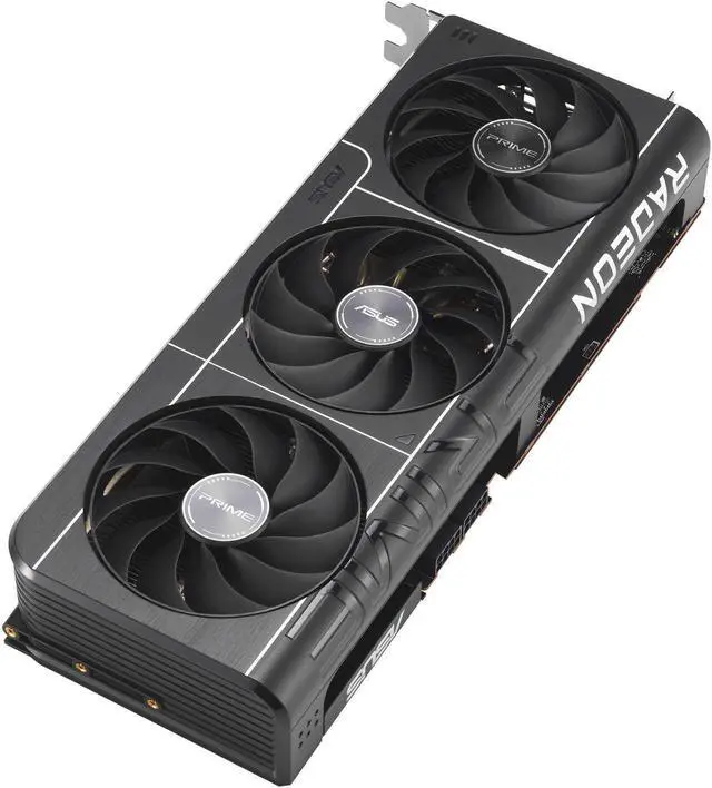 Alt view image 4 of 7 - ASUS PRIME Radeon RX 907016GB 256-Bit GDDR6 PCI Express 5.0 RDNA 4 Graphics Card PRIME-RX9070-O16G