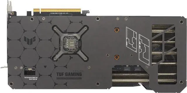 Alt view image 3 of 7 - ASUS TUF Gaming RX 7800 XT OC Edition 16GB GDDR6 (PCIe 4.0, 16GB GDDR6, HDMI 2.1, DisplayPort 2.1) TUF-RX7800XT-O16G-GAMING