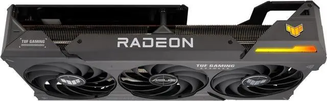 Alt view image 6 of 7 - ASUS TUF Gaming RX 7800 XT OC Edition 16GB GDDR6 (PCIe 4.0, 16GB GDDR6, HDMI 2.1, DisplayPort 2.1) TUF-RX7800XT-O16G-GAMING