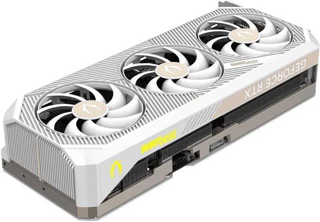 Alt view image 3 of 7 - ZOTAC SOLID OC White Edition GeForce RTX 5090 32GB 512-Bit GDDR7 PCI Express 5.0 x16 DLSS 4.0 Graphics Card ZT-B50900Q-10P SOLID OC White Edition  ZOTAC GEFORCE RTX 5090  32GB SOLID OC WHITE