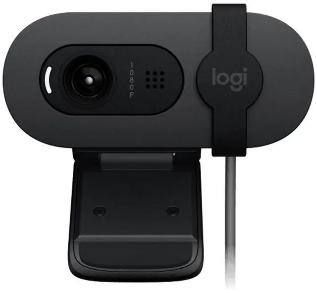 Alt view image 6 of 7 - Logitech BRIO 90 Wired HD Webcam, 60 fps/1080p Live Streaming Camera with Auto Light Balancing, Integrated Privacy Lens Cap, Built-in Microphone, for Windows /macOS /ChromeOS, 2MP, Black