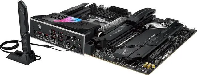 Alt view image 6 of 7 - ASUS ROG STRIX X870E-E GAMING WIFI AMD AM5 X870 ATX motherboard 18+2+2 power stages, Dynamic OC Switcher, Core Flex, DDR5 AEMP, WiFi 7, 5x M.2, PCIe 5.0, Q-Release Slim, USB4, AI OCing & Networking