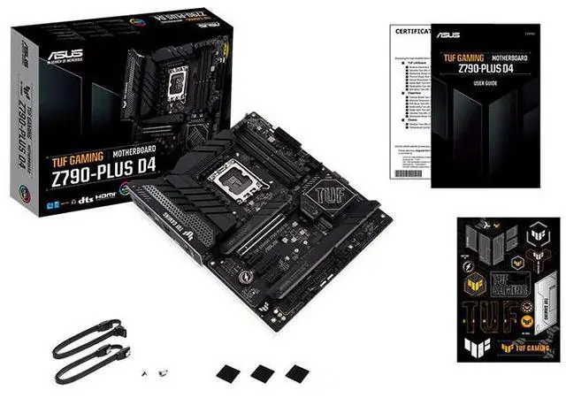 Alt view image 7 of 7 - ASUS TUF Gaming Z790-Plus WiFi D4 LGA 1700(Intel14th & 13th &12th Gen) ATX gaming motherboard(PCIe 5.0, DDR4,4xM.2 Slots,16+1 DrMOS, WiFi 6,Intel 2.5Gb LAN, front USB 3.2 Gen 2 Type-C®, Thunderbolt 4(