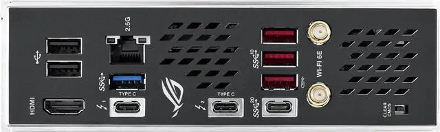 Alt view image 6 of 7 - ASUS ROG Strix Z790-I Gaming WiFi 6E LGA 1700 (Intel 14th & 13th & 12th Gen) mini-ITX gaming motherboard (PCIe 5.0,DDR5,10+1 power stages,Thunderbolt 4,2.5 Gb LAN,USB 3.2 Gen 2x2 front panel Type-C, 2
