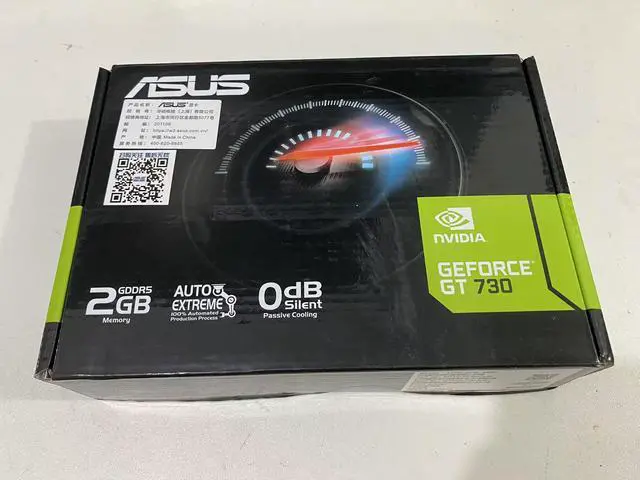 Alt view image 5 of 11 - ASUS GT730-4H-SL-2GD5//GT730 HDMI 2G GT730-4H-SL-2GD5, GeForce, W126476662 (2G GT730-4H-SL-2GD5, GeForce GT 730, 2 GB, GDDR5, 5010 MHz, 3840 x 2160 Pixels, PCI Express 2.0)