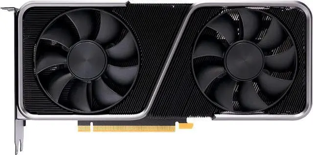 Main image of NVIDIA GeForce RTX 3070 Founders Edition Graphics Card 8GB GDDR6X - Titanium and Black