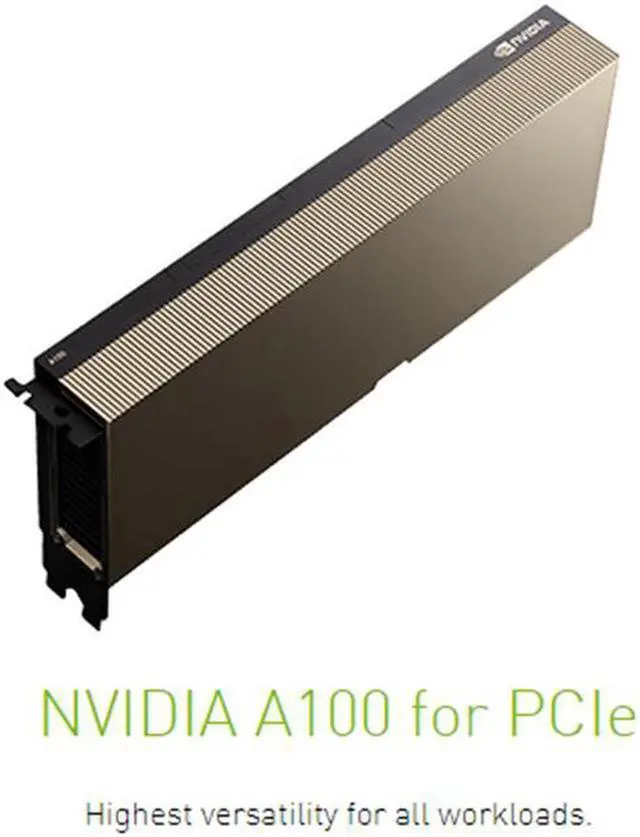 Alt view image 2 of 7 - NVIDIA A100 80G GPU NVIDIA Tesla PCI-E AI Deep Learning Training Inference Acceleration HPC Graphics Card