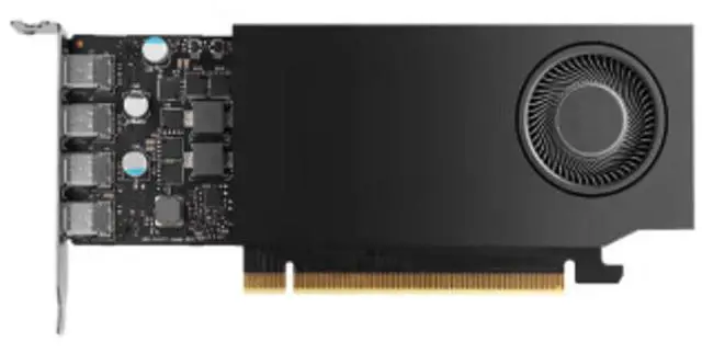 Main image of NVIDIA RTX A1000 8GB, boxed graphics card, GDDR6 memory, modeling and rendering, film and television post-production