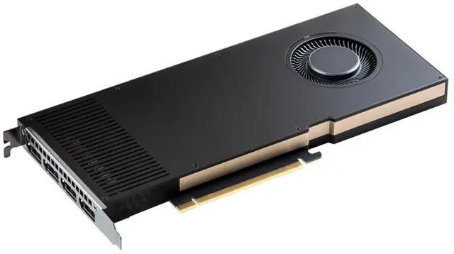 Alt view image 3 of 6 - NVIDIA RTX A4000 16G Single-slot Professional Graphics Card, Industrial Package, GDDR6 ECC Memory, 256-bit, Bandwidth 448 GB/s, DP1.4a X4, Modeling and Rendering, Film and Video Post-Production