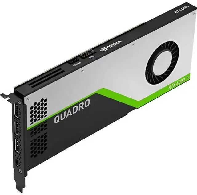 Alt view image 3 of 4 - NVIDIA RTX 4000 8G Graphics Card, Simple package, 256 - bit width, Multi - Resolution Support, Modeling and rendering, Film and Television Post-Production, Active Cooling