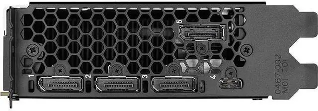Alt view image 5 of 5 - NVIDIA RTX 6000 24G Graphics Card, Simple package, 384 - bit width, 672 GB/s, Multi - Resolution Support, Modeling and rendering, Film and Television Post-Production, Dual - slot active cooling