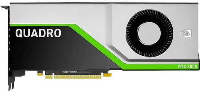 Alt view image 4 of 5 - NVIDIA RTX 6000 24G Graphics Card, Simple package, 384 - bit width, 672 GB/s, Multi - Resolution Support, Modeling and rendering, Film and Television Post-Production, Dual - slot active cooling