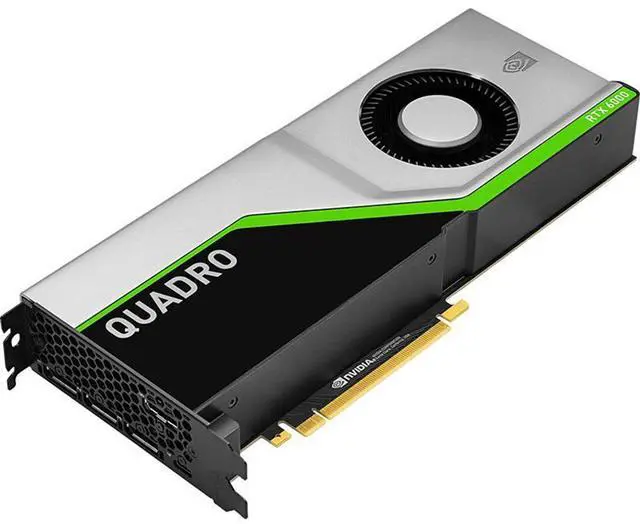 Alt view image 3 of 5 - NVIDIA RTX 6000 24G Graphics Card, Simple package, 384 - bit width, 672 GB/s, Multi - Resolution Support, Modeling and rendering, Film and Television Post-Production, Dual - slot active cooling