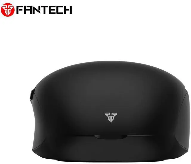 Alt view image 6 of 7 - FANTECH ARIA E XD7E Black Gaming Mouse - Huano Transparent Blue Shell Pink Dots,70Hours Battery Life,Pixart 3311 Sensor,Dual Mode Connectivity,12000DPI Adjustable,6 Buttons(Black)