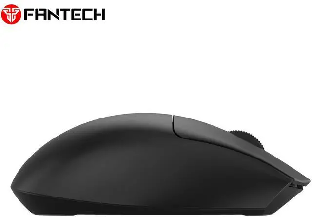 Alt view image 4 of 7 - FANTECH ARIA II XD7V2 Black Gaming Mouse - 53g,70Hours Battery Life,Pixart 3395 Sensor,Tri- Mode Connectivity,Ultra-Grippy coating,,Ergonomic Design for PC/Computer(Black)