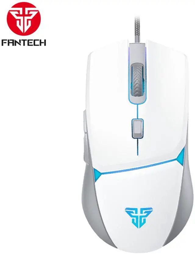 Alt view image 6 of 7 - FANTECH CRYPTO VX7 White Wired Gaming Mouse,8000 DPI Adjustable, 6 Buttons,10 MILLION CLICKSFantech CRYPTO VX7 designed with 4 lighting colors, Ergonomic Design for PC/Computer (White)