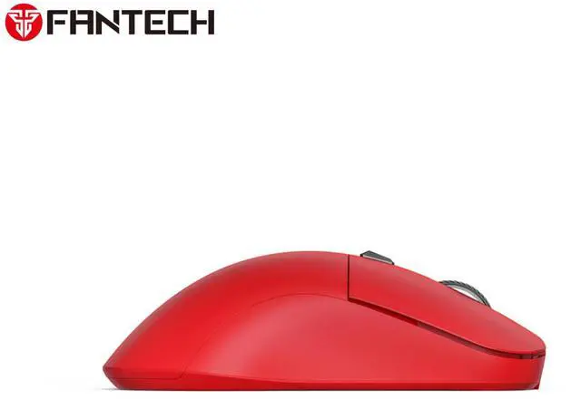 Alt view image 2 of 6 - FANTECH KANATA WIRELESS S WG9S Red Gaming Mouse - 12000 DPI, Dual Mode Connectivity,Huano Blue Shell White Dots,70+Hours Battery Life,Pixart 3311 Sensor,Ergonomic Design for PC/Computer(Red)