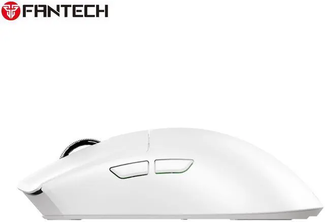Alt view image 4 of 7 - FANTECH TANTO EWG13E Black Gaming Mouse - 12000DPI, 2.4GHzWireless Connection, Huano Transparent Green Shell White Dots,45Hours Battery Life,Supports RGBCharging Dock,Pixart 3311 Sensor(White)
