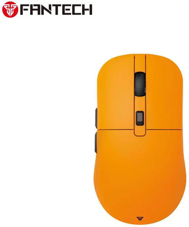 Main image of FANTECH KANATA WIRELESS S WG9S Black Gaming Mouse - 12000 DPI, Dual Mode Connectivity,Huano Blue Shell White Dots,70+Hours Battery Life,Pixart 3311 Sensor,Ergonomic Design for PC/Computer(Yellow)