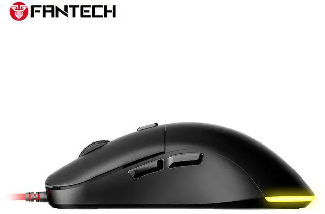 Alt view image 2 of 5 - FANTECH KANATA VX9 Wired Gaming Mouse, 3600 DPI Adjustable, Ambidextrous Design,5 MILLION CLICKS7 Lighting Effect, Ergonomic Design for PC/Computer (Black)