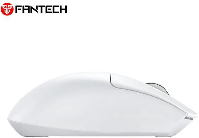 Alt view image 4 of 6 - FANTECHARIA II PRO XD7V2P Black Gaming Mouse - 53g,70Hours Battery Life,Pixart 3395 Sensor,Tri- Mode Connectivity,Ultra-Grippy coating,,Ergonomic Design for PC/Computer(White)