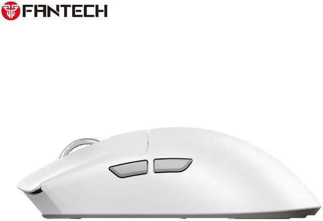 Alt view image 2 of 7 - FANTECH TANTO S WG13S White Gaming Mouse - 26000DPI, 2.4GHz Tri-mode Connectivity, 44Hours Battery Life,Supports RGBCharging Dock,Pixart 3395 Sensor, Supports 8K Polling Rate(White)