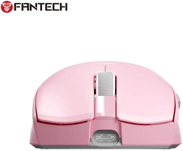 Alt view image 5 of 7 - FANTECH TANTO S WG13S Pink Gaming Mouse - 26000DPI, 2.4GHz Tri-mode Connectivity, 44Hours Battery Life,Supports RGBCharging Dock,Pixart 3395 Sensor, Supports 8K Polling Rate(Pink)