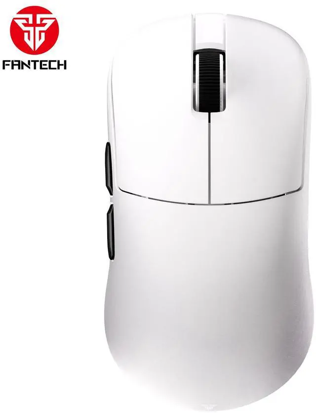 Main image of FANTECH ARIAHELIOS II XD3V3 COMPX-1K White Gaming Mouse - 55g,70Hours Battery Life,Pixart 3395 Sensor,Tri- Mode Connectivity,6 Buttons,Ergonomic Design for PC/Computer(White)