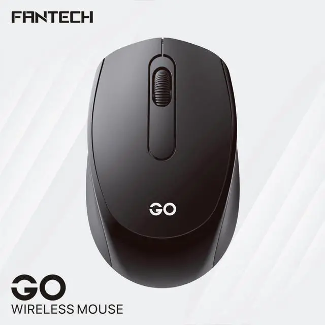 Alt view image 3 of 3 - FANTECHGO W603 Black Gaming Mouse -54g, 1600 DPI Adjustable, Plug And Play Micro Receiver,3 Buttons,Ergonomic Design for PC/Computer(Black)