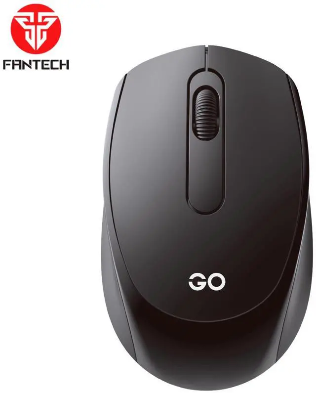 Main image of FANTECHGO W603 Black Gaming Mouse -54g, 1600 DPI Adjustable, Plug And Play Micro Receiver,3 Buttons,Ergonomic Design for PC/Computer(Black)