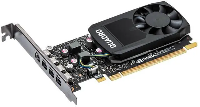 Alt view image 3 of 5 - NVIDIA P1000 4GB All-round Professional Card, Industrial Package, GDDR5 Memory,  1253MHz, 128-bit, Bandwidth 80.19 GB/s, High-performance acceleration, AI computing