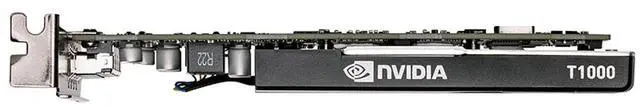 Alt view image 4 of 5 - NVIDIA T1000 4GB Professional Graphics Card, Industrial Package, GDDR6 Memory, 1260MHz, 128-bit, Bandwidth 160GB/s, Single slot design, Ultra-thin and light