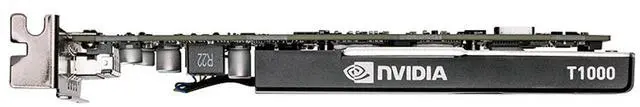 Alt view image 4 of 4 - NVIDIA T1000 8GB Professional Graphics Card, Industrial Package, GDDR6 Memory, 1250MHz, 128-bit, Bandwidth 160GB/s, Single slot design, Ultra-thin and light