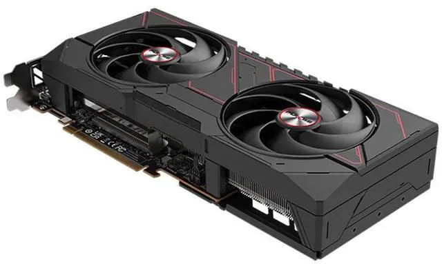 Alt view image 4 of 5 - SAPPHIRE Tech PULSE RX9070 GRE 12G D6 OC Gaming Graphics Card, (PCIe 4.0, 12GB GDDR6, HDMI 4K, DisplayPort 2.1a, video card, High TG Copper PCB, Digital Power Design), GREY BLACK