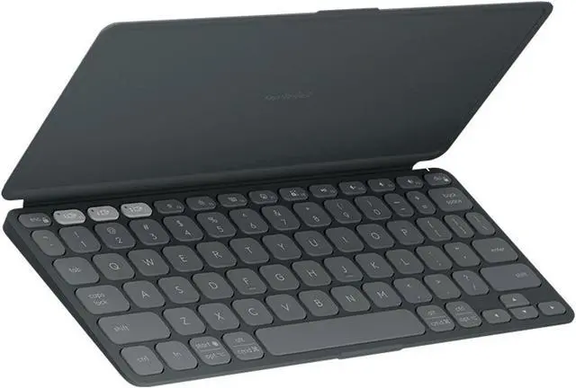 Main image of Logitech KEYS-TO-GO 2 Wireless Mechanical Keyboard - Office Keyboard - Slim Design, Dwarf Shaft, Bluetooth Connectivity, Built-in Protective Cover, Supports Windows/macOS/ChromeOS/iPadOS, Black
