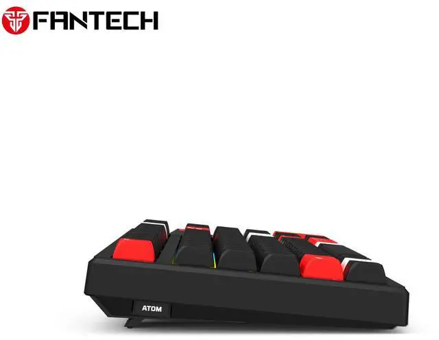 Alt view image 3 of 5 - FANTECH ATOM PRO97 MK918,Mechanical Wireless Keyboard,97Key,Tri-Mode Connection, ARGB Lighting,5 Pin Hot Swappable Switches,Built-In Smart Display,Black (blue switch)