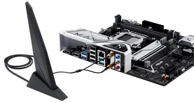 Alt view image 4 of 5 - ASUS A620M-AYW WIFI motherboard, AMD A620 (Ryzen AM5) mATX motherboard  DDR5, PCIe 4.0, dual M.2 slots, DisplayPort, HDMI, Realtek 2.5G wired network card, Wi-Fi 6. Supports USB 3.2 Gen 2