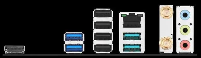 Alt view image 4 of 6 - B650M-AYW WIFI AMD B650 Micro-ATX motherboard supports DDR5,AM5,PCIe 5.0 M.2 support,HDMI,Realtek 2.5Gb Ethernet,Wi-Fi 6,rear USB 10Gbps ports,SATA 6 Gbps,Two-Way AI Noise Cancelation, Aura Sync