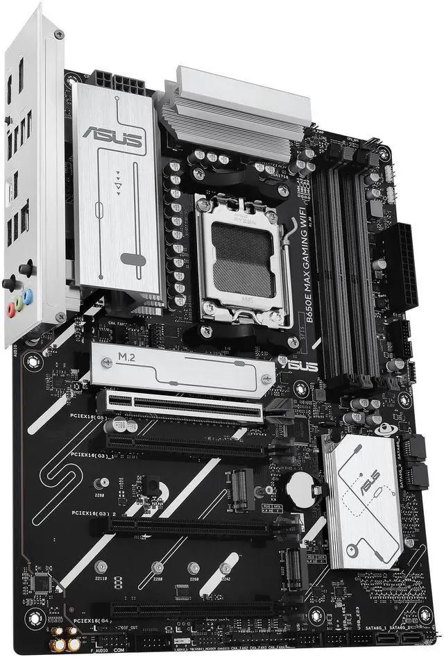 Alt view image 5 of 7 - ASUS PRIME B650-PLUS WIFI AMD B650 AM5 Ryzen Desktop 9000 8000 & 7000 ATX motherboard, DDR5, PCIe 5.0 M.2, 2.5Gb LAN, WIFI 6E, HDMI, SATA 6 Gbps, USB Type-C®, BIOS FlashBack, Thunderbolt 4 Header