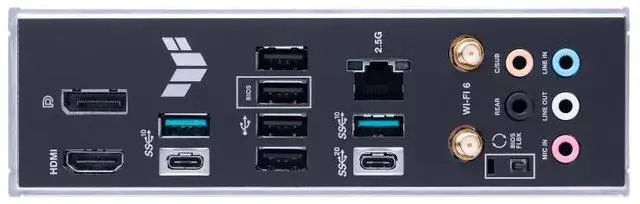 Alt view image 5 of 7 - ASUS TUF GAMING B650-PLUS WIFI AMD B650 AM5 Ryzen Desktop 9000 8000 and 7000 ATX motherboard, 14 power stages, PCIe® 5.0 M.2 , DDR5 memory, WiFi 6 and 2.5 Gb Ethernet, USB4® support Aura Sync