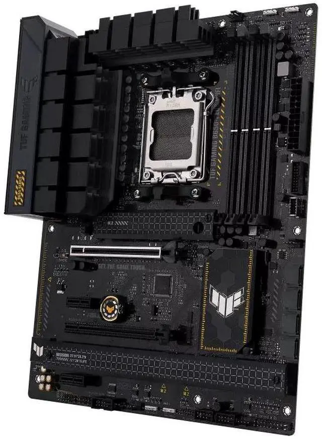 Alt view image 4 of 7 - ASUS TUF GAMING B650-PLUS WIFI AMD B650 AM5 Ryzen Desktop 9000 8000 and 7000 ATX motherboard, 14 power stages, PCIe® 5.0 M.2 , DDR5 memory, WiFi 6 and 2.5 Gb Ethernet, USB4® support Aura Sync